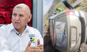 Muere candidato presidencial peruano Napoléon Becerra en accidente de tránsito