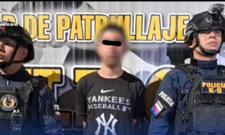 Lo arrestan por robar a una señora en su casa y amenazarla con un cuchillo