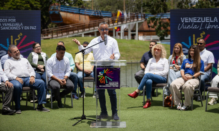 Gobierno inicia peregrinación nacional para el levantamiento de las sanciones