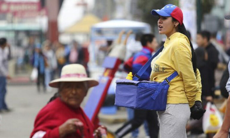 El 88,6 % de los venezolanos en Perú trabaja en la informalidad