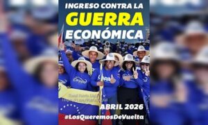 Pagan a pensionados el Bono de Guerra Económica de abril