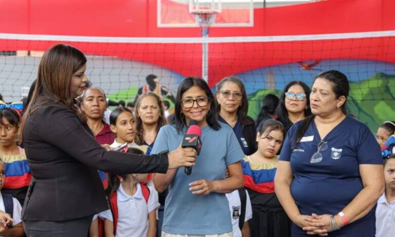 Delcy Rodríguez espera unir a todos los venezolanos contra las sanciones