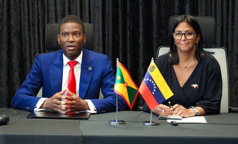 Granada manifiesta que visita de Delcy Rodríguez refuerza la “cooperación bilateral”