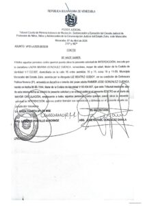 Edicto Asunto VP31-J-2026-000339