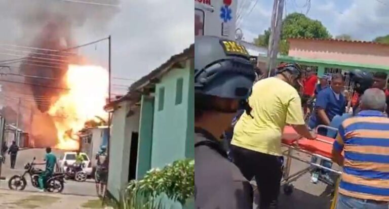 Registran fuerte explosión en Cojedes: habría sido por bombona de gas