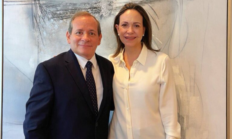 Guanipa se reencuentra con Machado: “Pronto estaremos juntos en las calles”