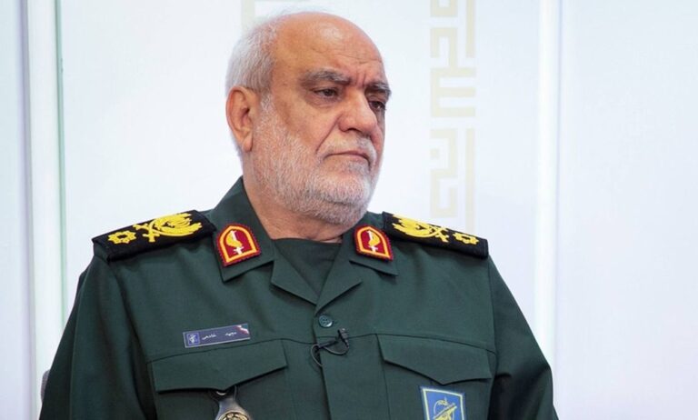 La Guardia Revolucionaria iraní confirma muerte de su jefe de Inteligencia en ataque