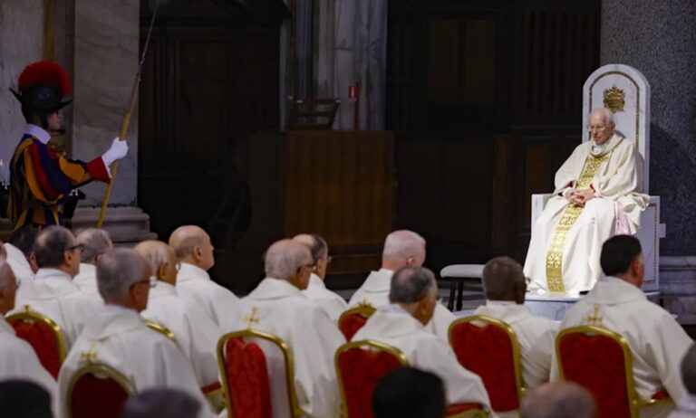 Santa María la Mayor rinde tributo a Francisco en el primer aniversario de su muerte