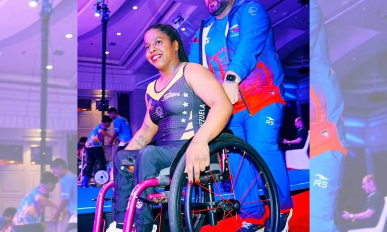 La paratleta venezolana Clara Fuentes se corona campeona del Abierto de Asia