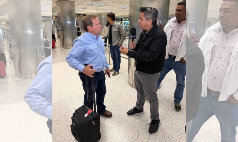 Juan Pablo Guanipa arriba a Miami por temas familiares y agenda de trabajo