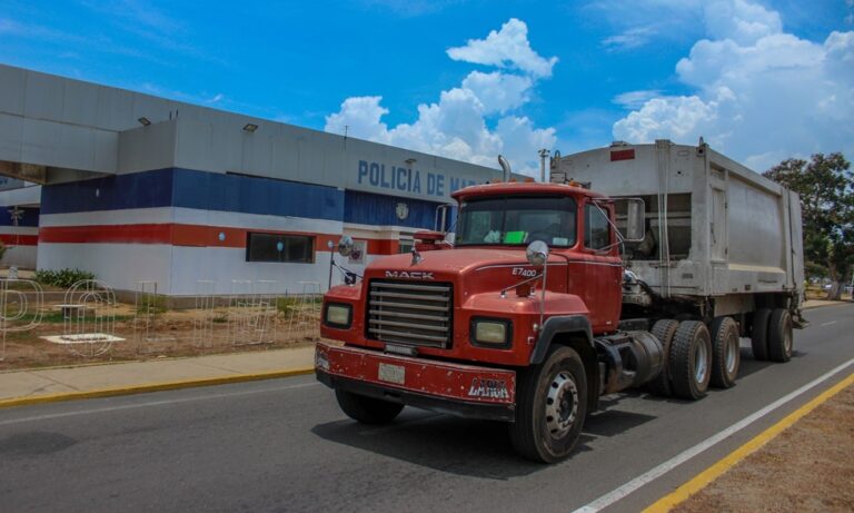 Frustran hurto de camión recolector de basura en La Limpia