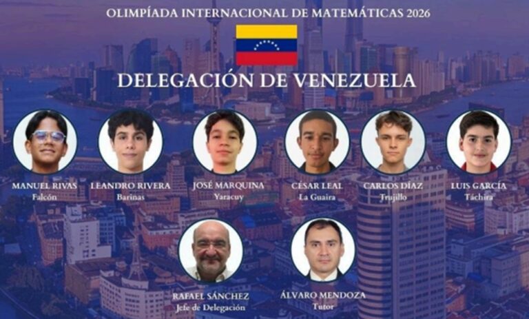 Seis jóvenes talentos representarán al país en el “Mundial de las Matemáticas” en China
