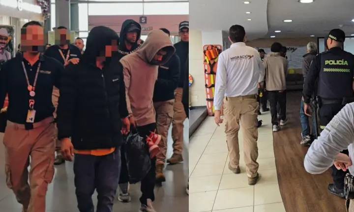 Expulsan a seis venezolanos por reincidir en hurtos en Bogotá