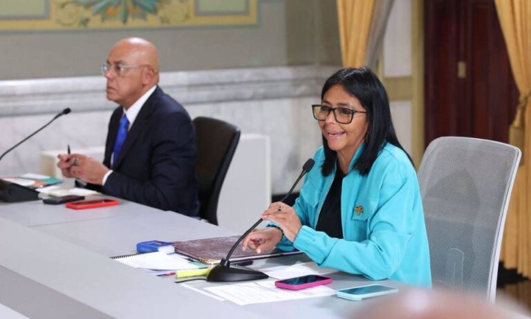 Delcy Rodríguez anuncia que la amnistía “llega a su fin”