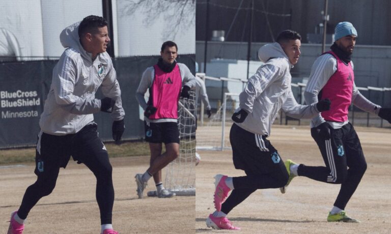 James Rodríguez vuelve a entrenar con su club tras superar cuadro de deshidratación