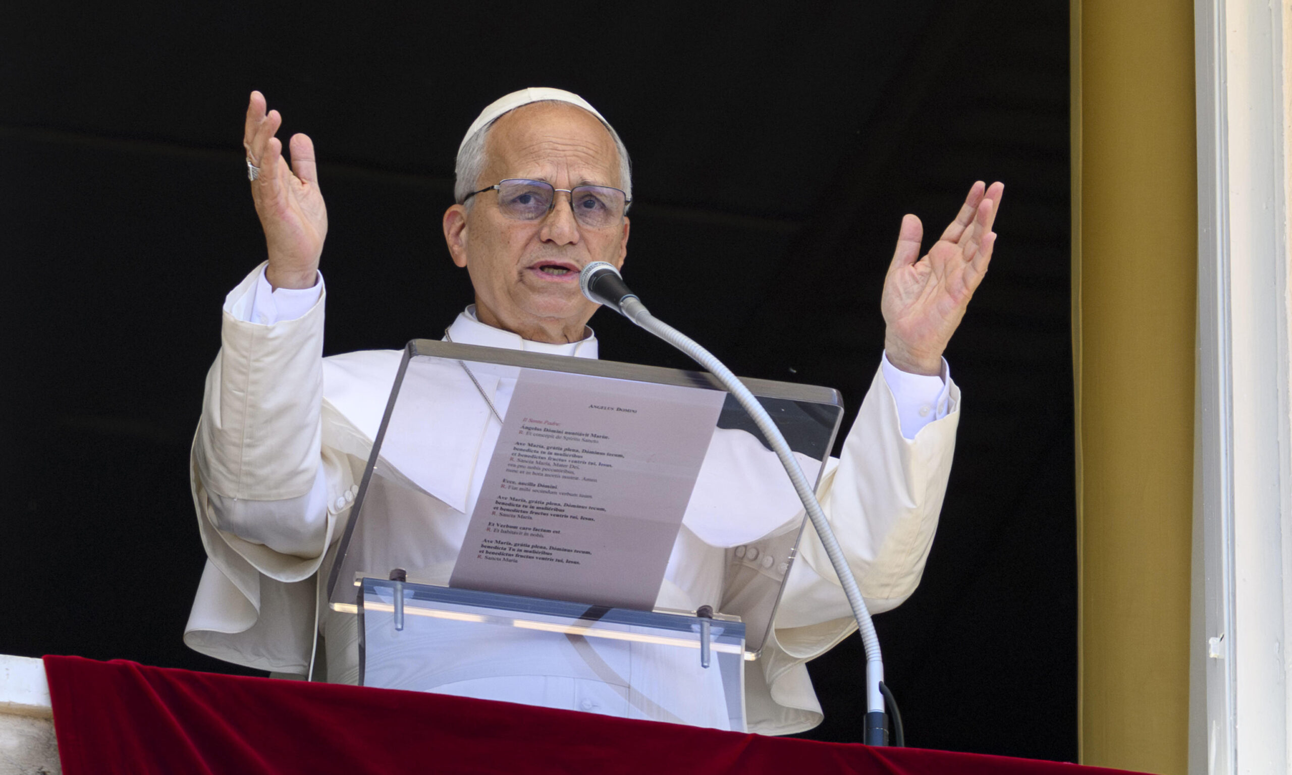 Papa León XIV pide a los líderes del mundo buscar una “paz justa y duradera”