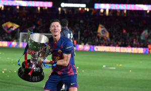 Lewandowski pone fin a su etapa en el FC Barcelona