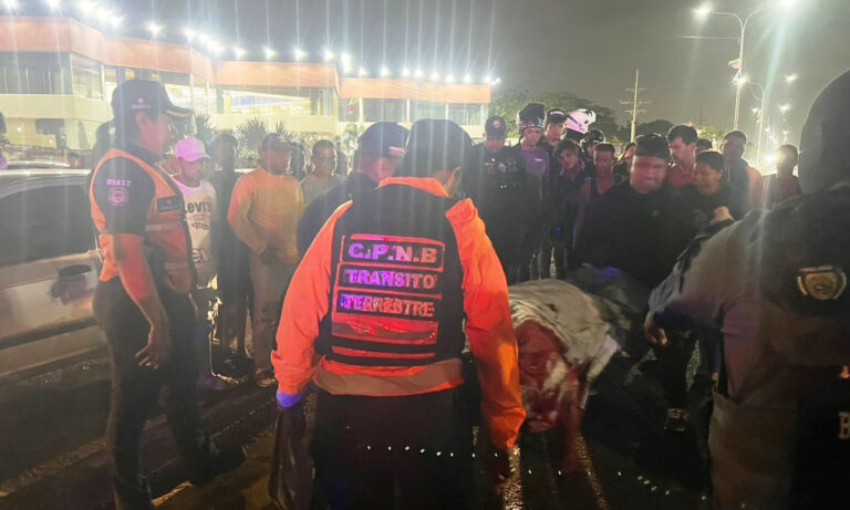 Accidente en la vía a La Cañada deja un muerto y un herido