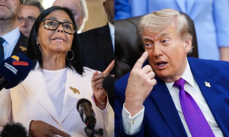 Delcy Rodríguez rechaza propuesta de Trump sobre estado 51: “Eso jamás estaría previsto”