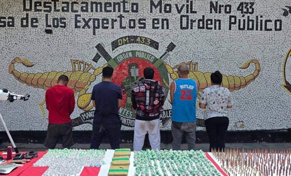 Detienen a 6 personas e incautan más de dos toneladas de drogas en Caracas