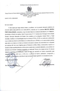 Edicto Asunto Provisional VP31-V-2026-002557