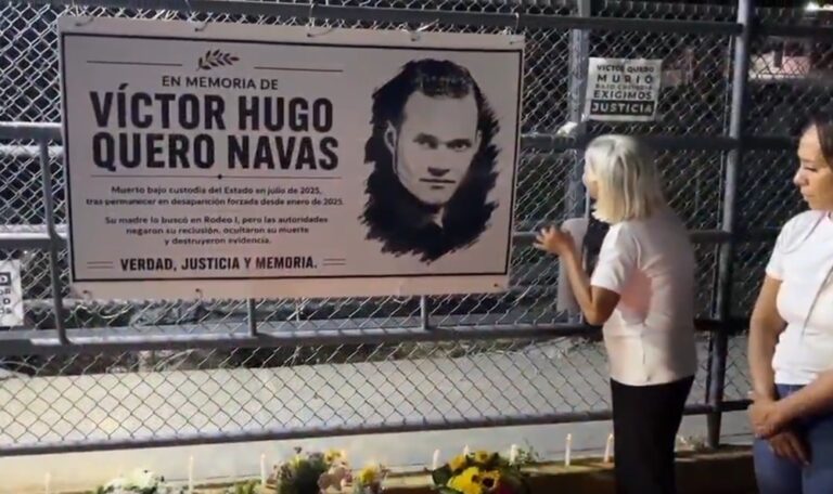 Familiares de presos políticos en El Rodeo realizan homenaje a Víctor Quero Navas