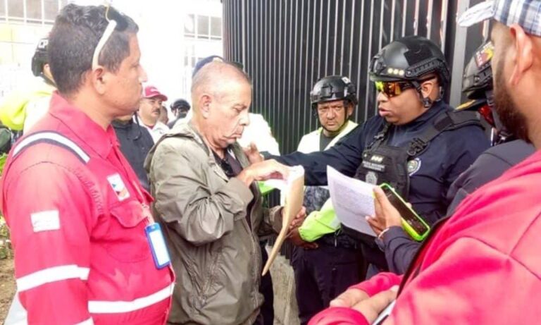 Detienen a 5 empleados de Pdvsa que protestaban por reenganche