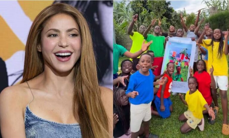 Grupo de niños de Uganda bailará con Shakira en el entretiempo de la final del Mundial