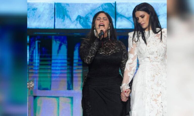 Zulinka Pérez honra a su padre junto a Laura Pausini en República Dominicana