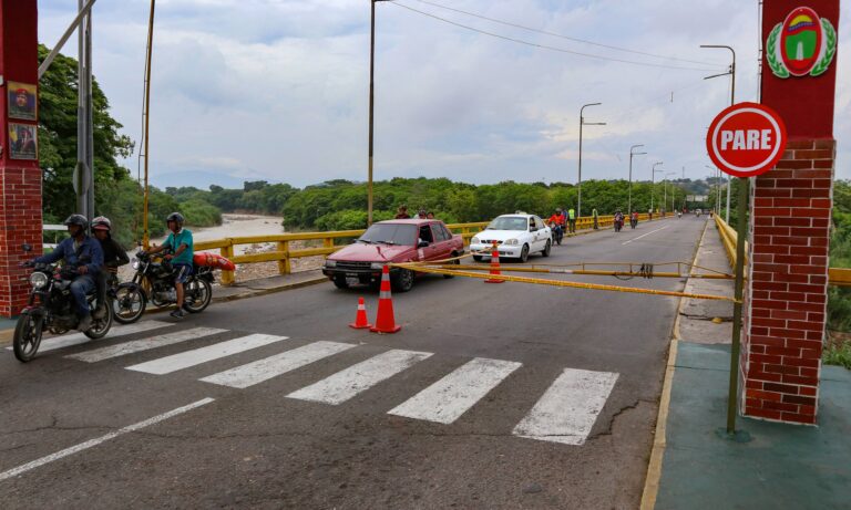 Cierran por 15 días el puente entre Ureña y Cúcuta por labores de rehabilitación