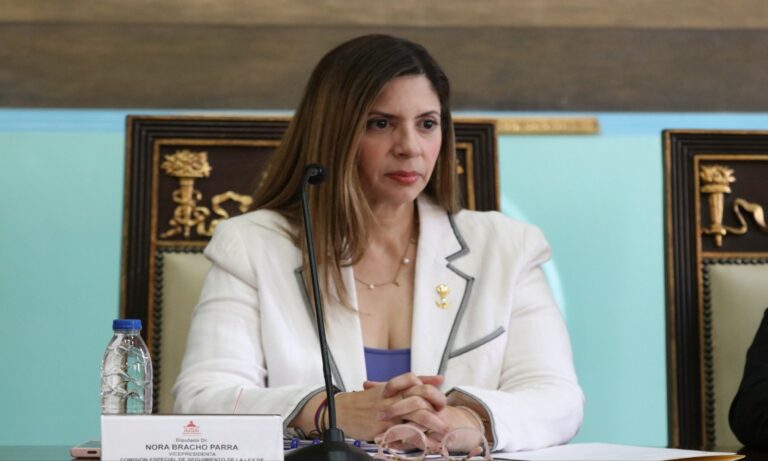 Diputada Nora Bracho exige revisión de casos de presos políticos y plantea indultos para militares