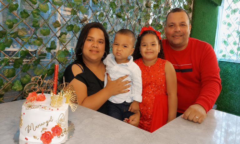 Padre de dos niños solicita ayuda para tratarse linfoma de Hodgkin