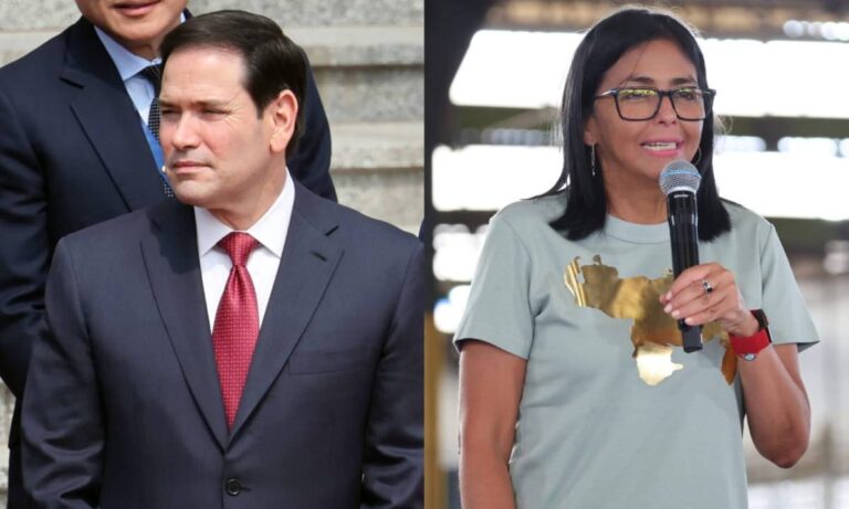 Marco Rubio: Delcy Rodríguez viajará a la India en busca de acuerdos petroleros
