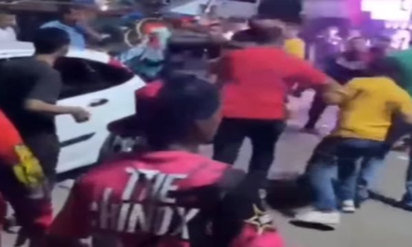 Se registra riña colectiva durante evento en el estacionamiento del Metrosol
