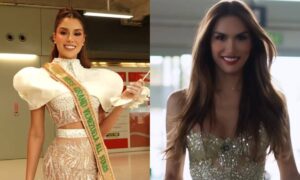 Gabriela de La Cruz e Isabella Santiago por la primera corona del Miss Grand All Stars