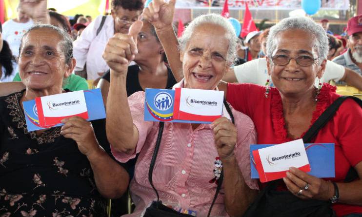 Pagan sin aumento a pensionados el bono de Guerra Económica de mayo