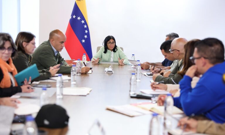Delcy Rodríguez anuncia inspección de viviendas y extiende suspensión de clases por una semana