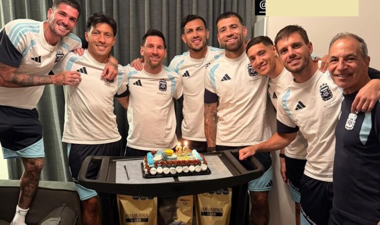 Messi celebra 39 años en pleno Mundial y se muestra enfocado en el gimnasio