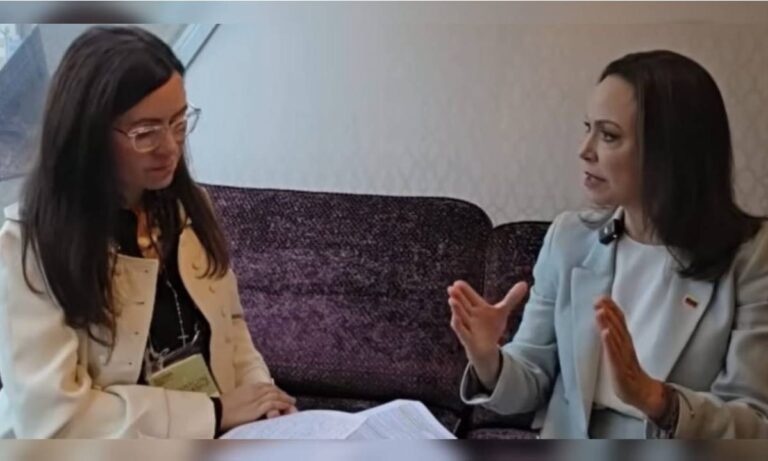 Machado insiste en ser interlocutora en una negociación con el chavismo