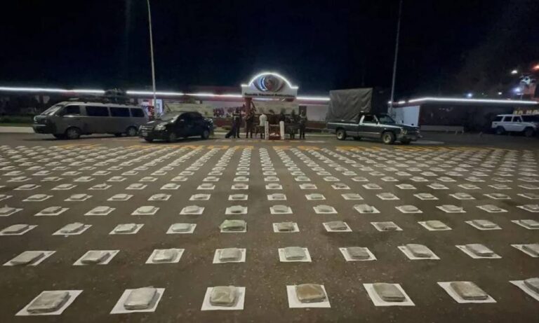 Detienen en Táchira a 3 personas por transportar 528 kilos de drogas