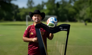 Arpista venezolano Alex Martínez interpretará joropo en el Mundial
