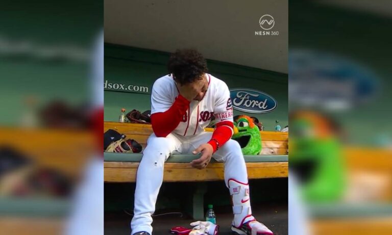 Wilson Contreras grita “¡Venezuela!” y estalla en llanto tras conectar jonrón