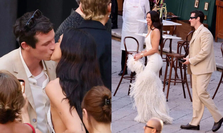 Elton John ameniza la boda de Dua Lipa y Callum Turner en Sicilia