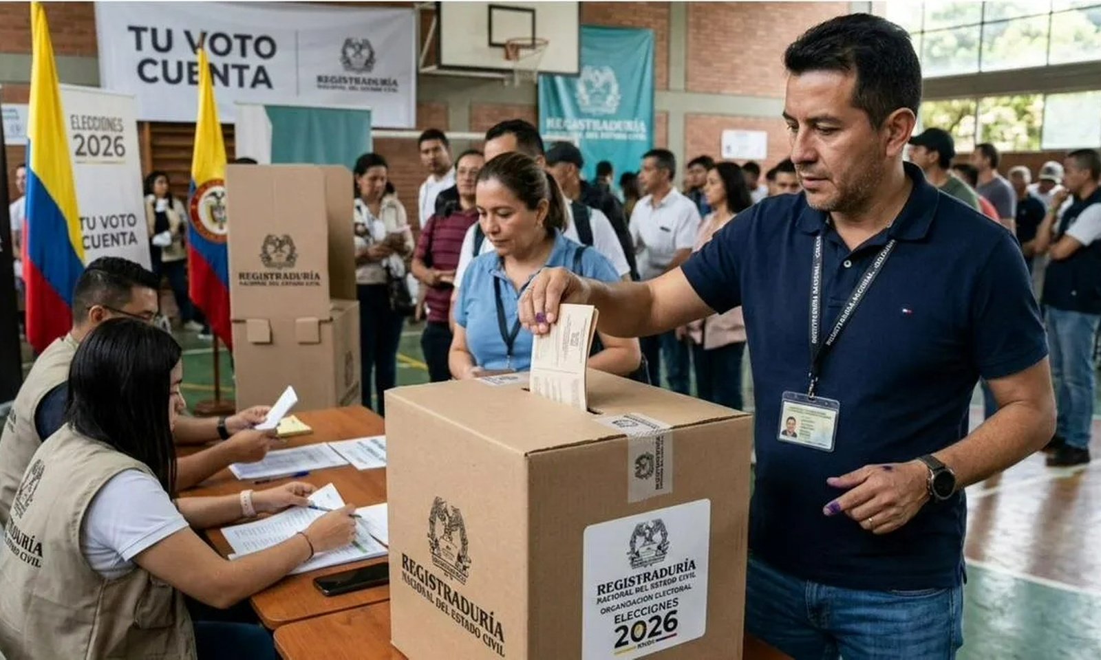 Autoridad electoral colombiana elude dar una fecha para declarar al presidente electo