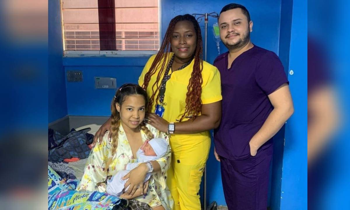 Nace bebé tras embarazo abdominal de 37 semanas en San Francisco