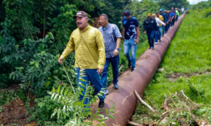Gobernación inicia sustitución de colectores y obras de agua potable en Lagunillas