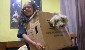 Se recupera Beily, el perrito rescatado tras 29 días bajo los escombros en Catia La Mar