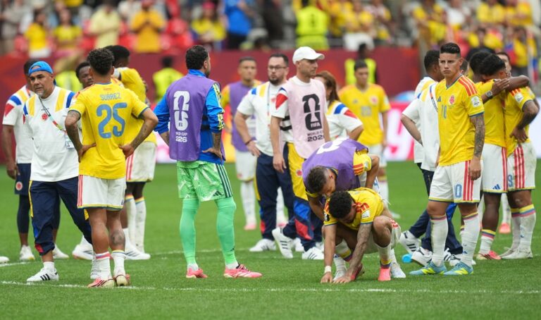 Suiza acaba con el sueño mundialista de Colombia y llega a cuartos tras 72 años