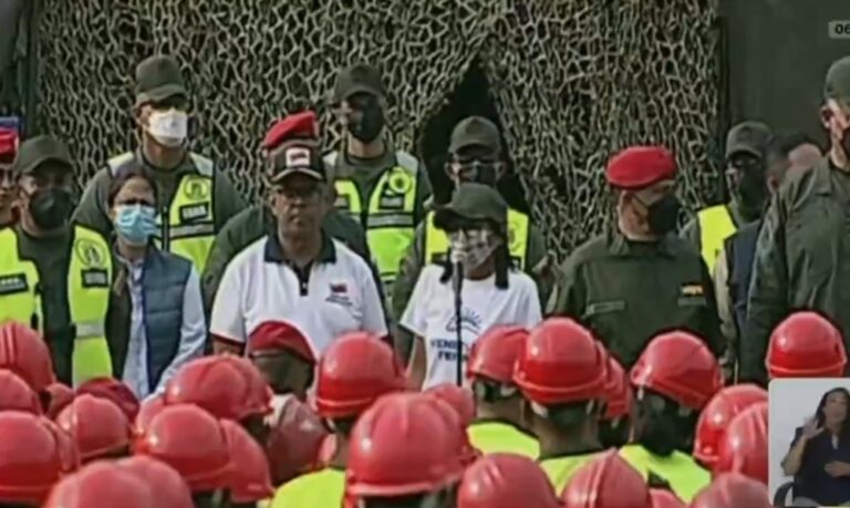 Delcy Rodríguez ante críticas a la Fanb tras el doble terremoto: “Los miserables quedarán enterrados”