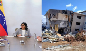 Delcy Rodríguez anuncia créditos para la compra de viviendas tras terremotos